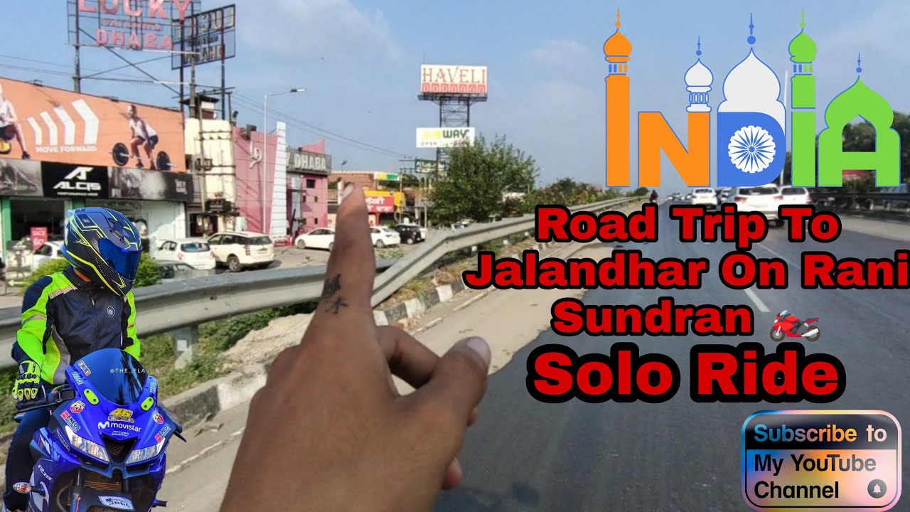 Rani Sundran🏍️: the Prettiest Way to Jalandhar!