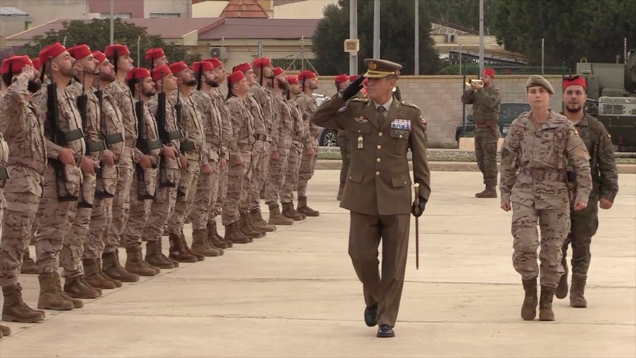 Despedida al contingente que participa en la misión A/I XXI en apoyo a Irak
