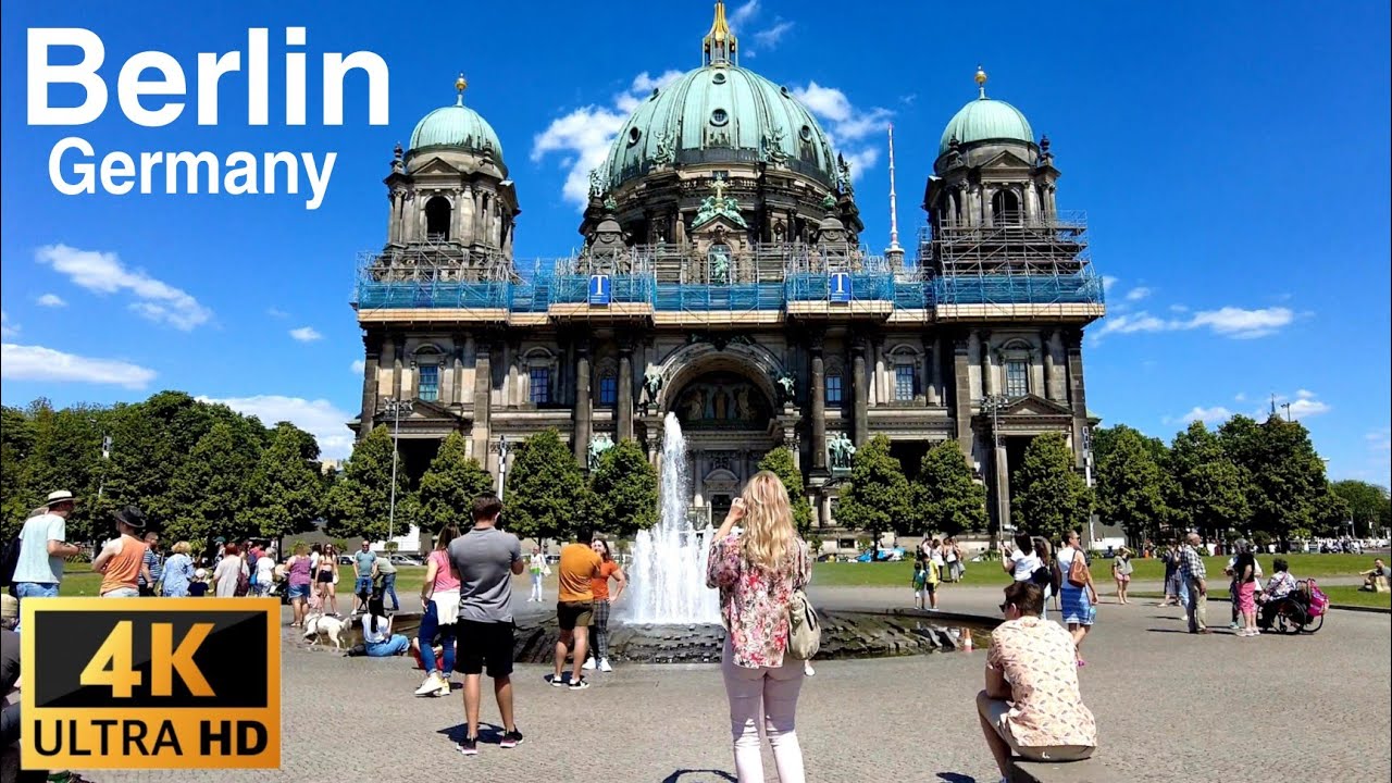 Berlin Germany 🇩🇪- August 2022 - 4K-60fps Walking Tour