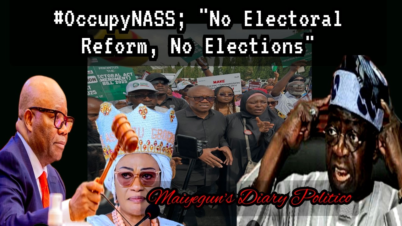 CATCHUP: Obi Joins Others In #OccupyNass Protest; RAT Happy With Trump's Airstrikes And Recognition