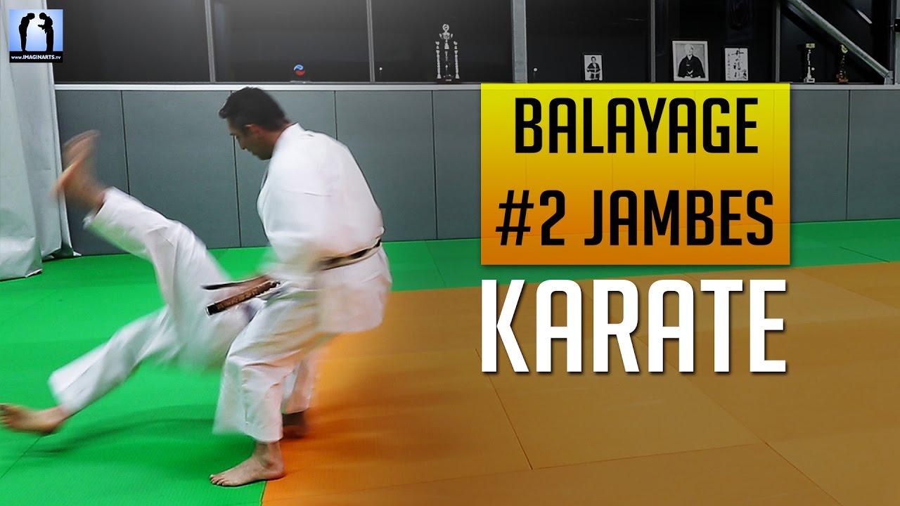 Balayage KARATE des 2 jambes - Ashi Barai
