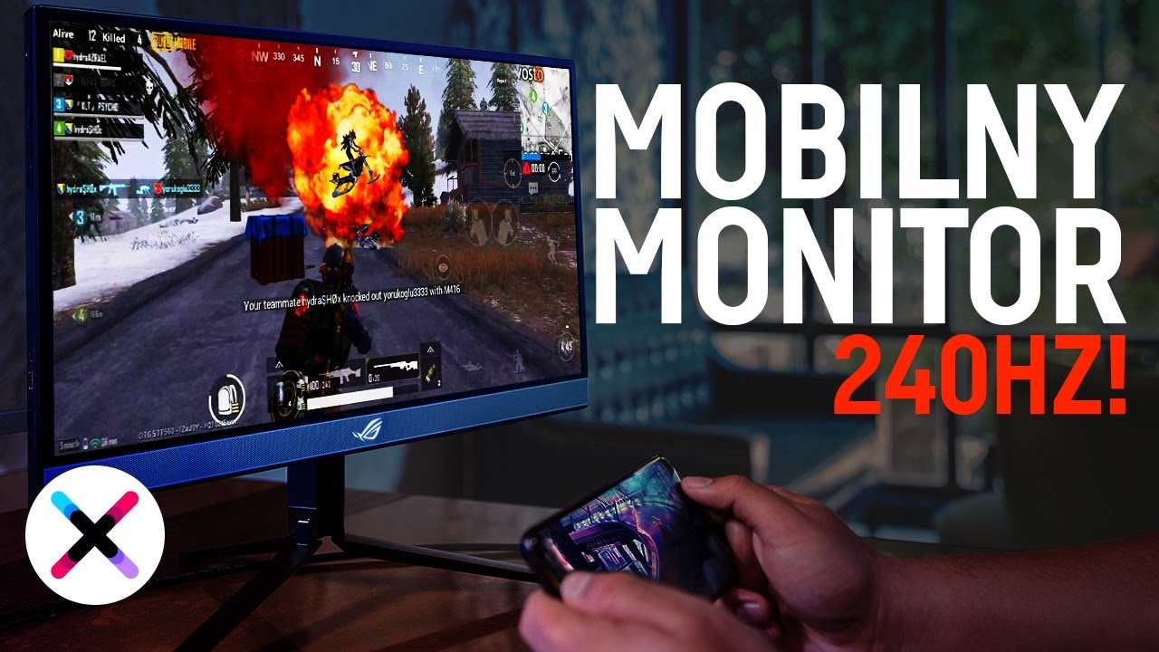 TEGO JESZCZE NIE BYŁO! 💥 |&nbsp;Test, recenzja mobilnego... monitora ASUS ROG STRIX XG17AHP