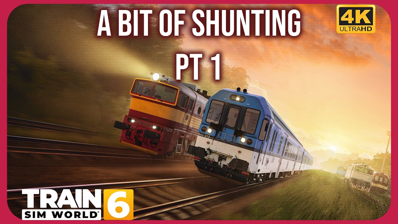 A Bit Of Shunting Pt1 (Czechia: Liberec - Stará Paka Scenario) - Train Sim World 6