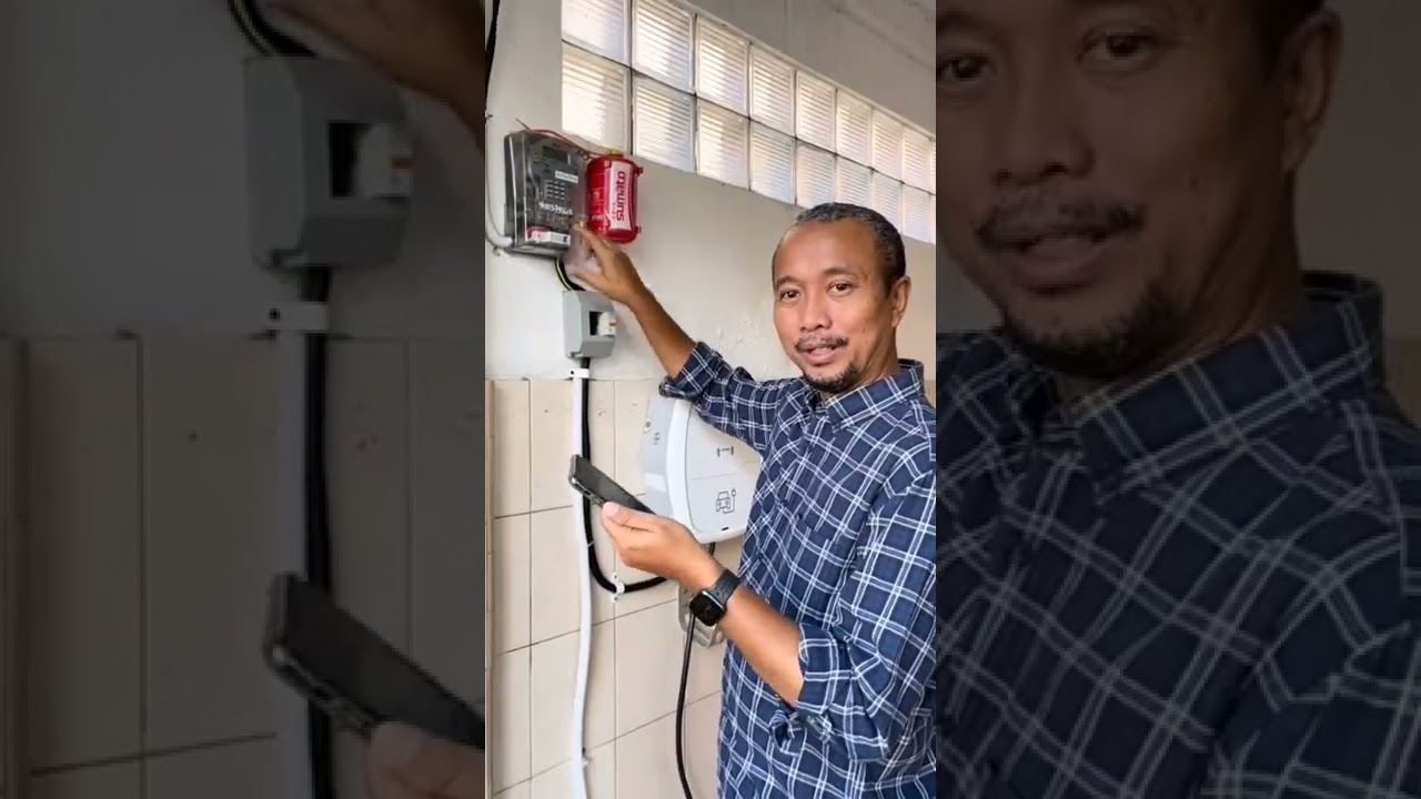 Keseharian FITRA ERI mengisi daya mobil IONIQ 5 dan HANYA SEGINI BIAYANYA !! #shorts #fitraeri