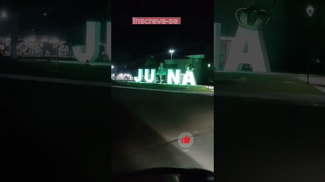 entrada da cidade de Ju&iacute;na MT