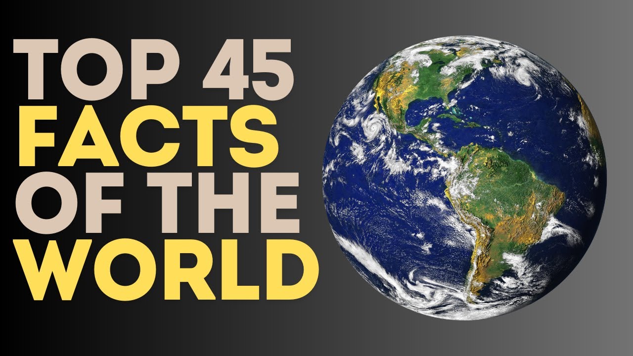 Top 45 intersting facts of the world You Didn't KNOW!