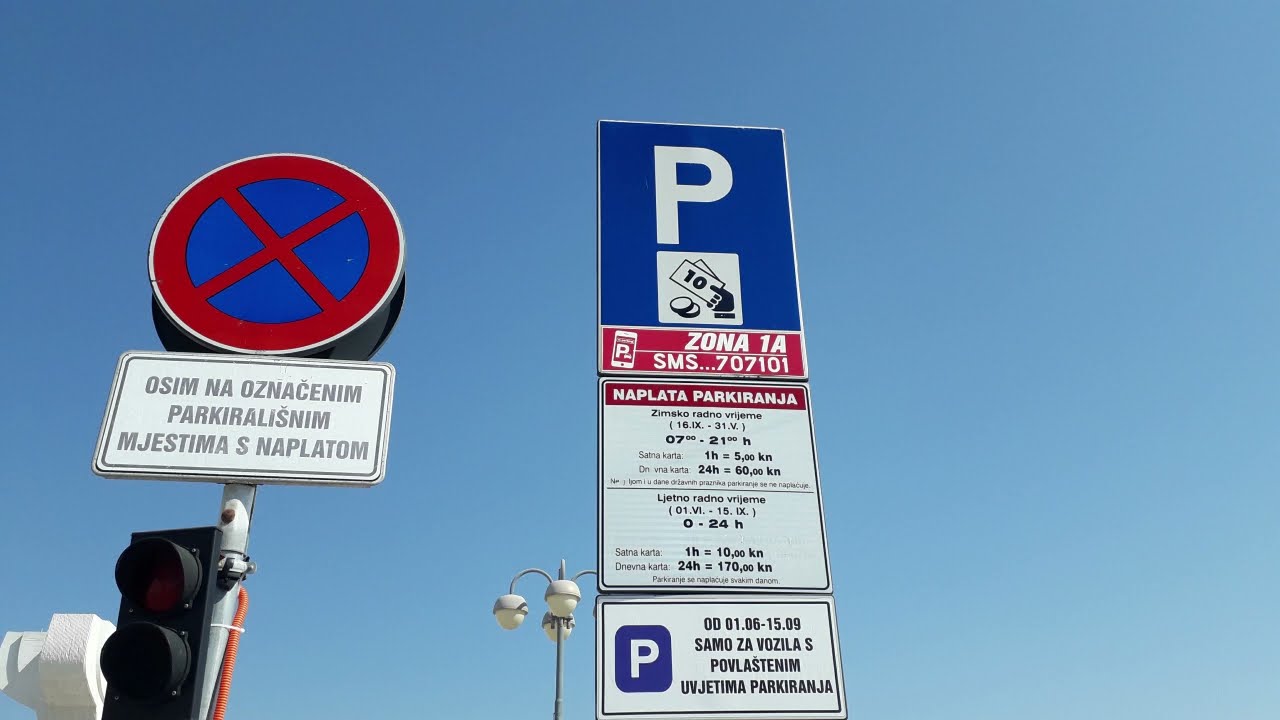 Kako platiti parking mobitelom SMS porukom