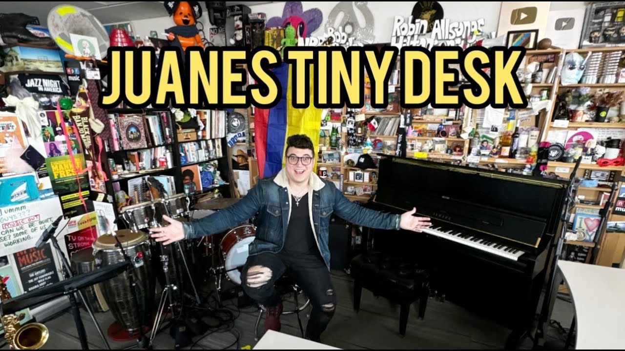 Detrás de escenas: Juanes Tiny Desk!!!