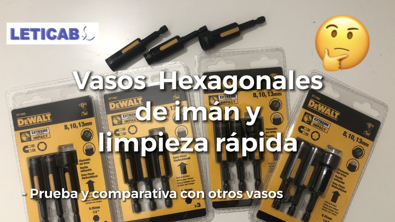 👍Vaso Hexagonal de imán y LIMPIEZA RÁPIDA