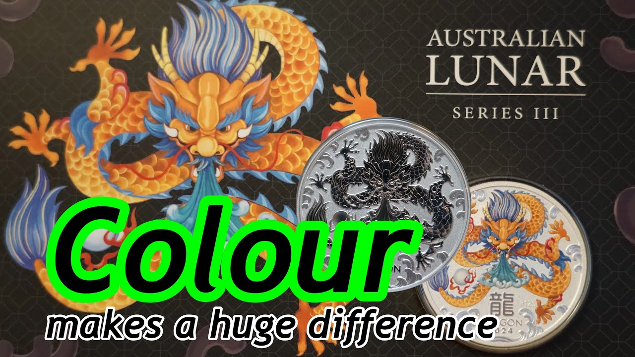 Discover the Mind-Blowing Transformation of The Dragon 2024! (Coloured Coins)