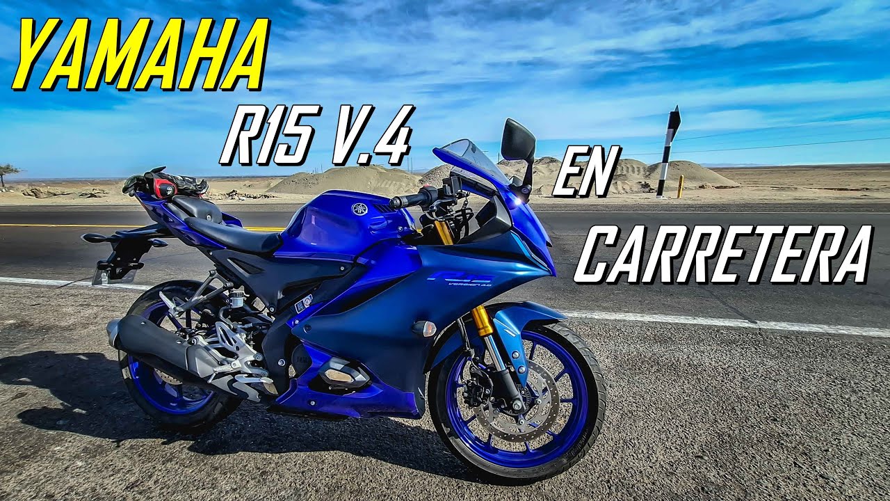 Así de rápida es la Yamaha R15 v.4 en Carretera 🏍️🔥😱