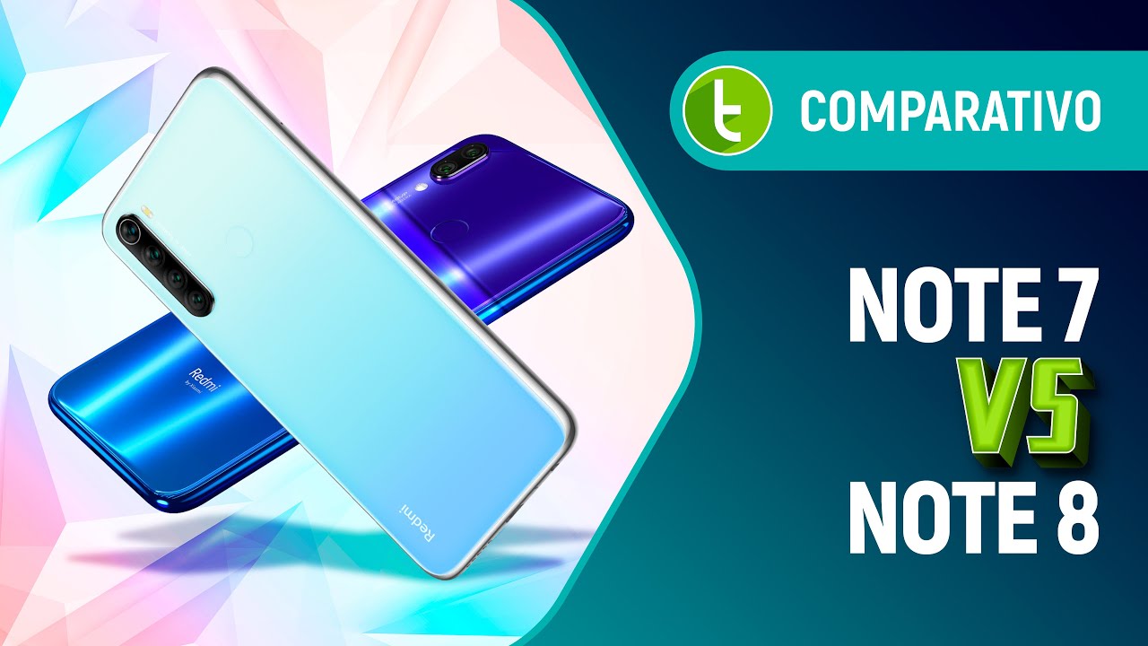 REDMI NOTE 7 vs REDMI NOTE 8: VALEU a Xiaomi lançar dois no MESMO ANO? | Comparativo