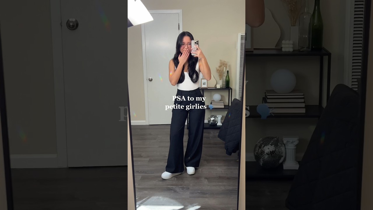 when you find the perfect PETITE Trousers for everyday 🥹