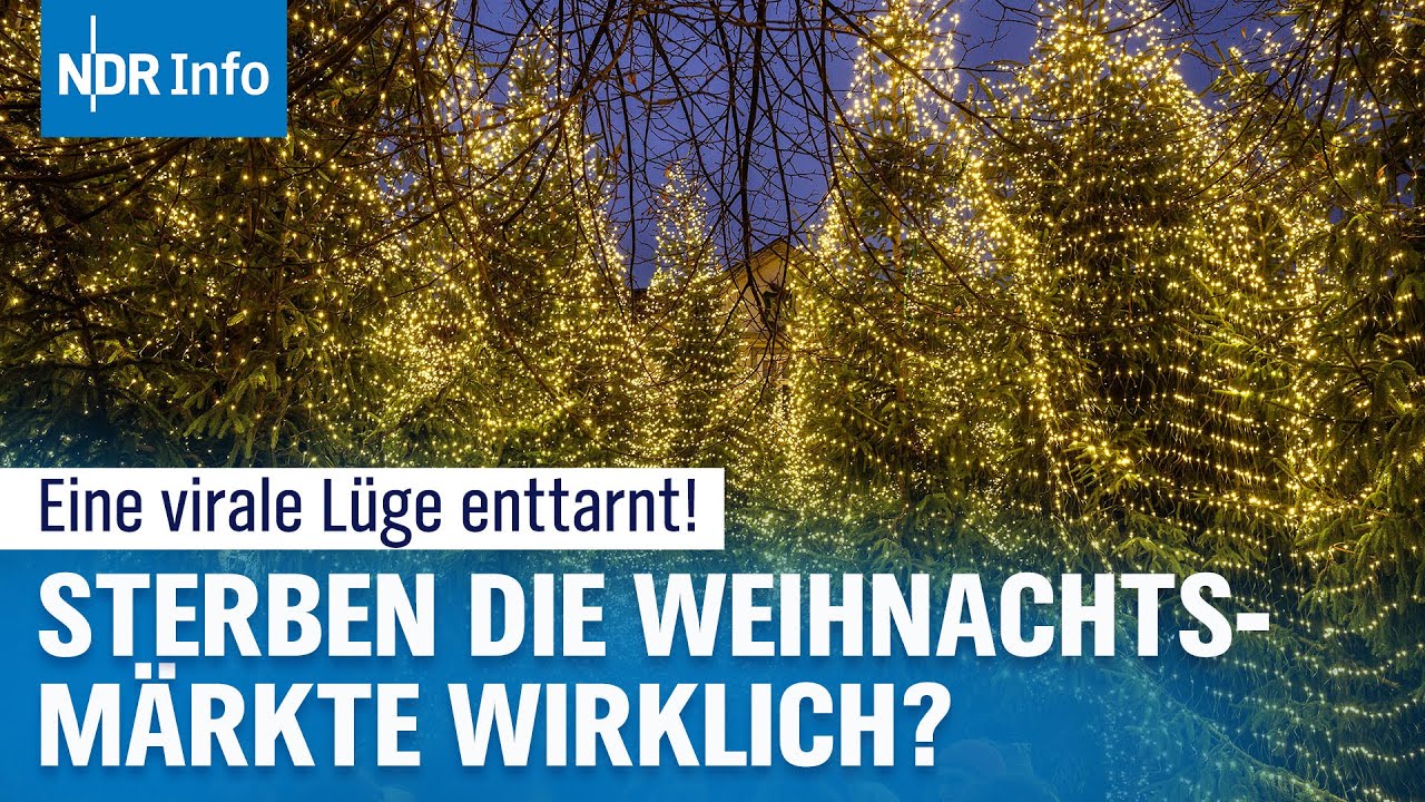 Deutschland sagt Weihnachten ab? So ging das ABSAGE-GER&Uuml;CHT viral! | NDR Info