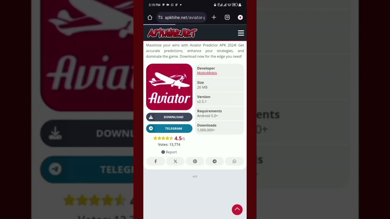 How to download aviator predictor app for free Android #aviatorpredictor #aviator #shorts