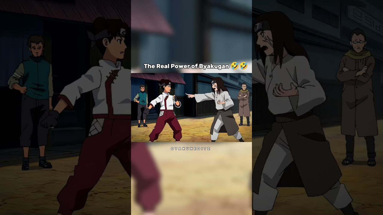 Neji Uses the full power of Byakugan 🤣🤣. .. 