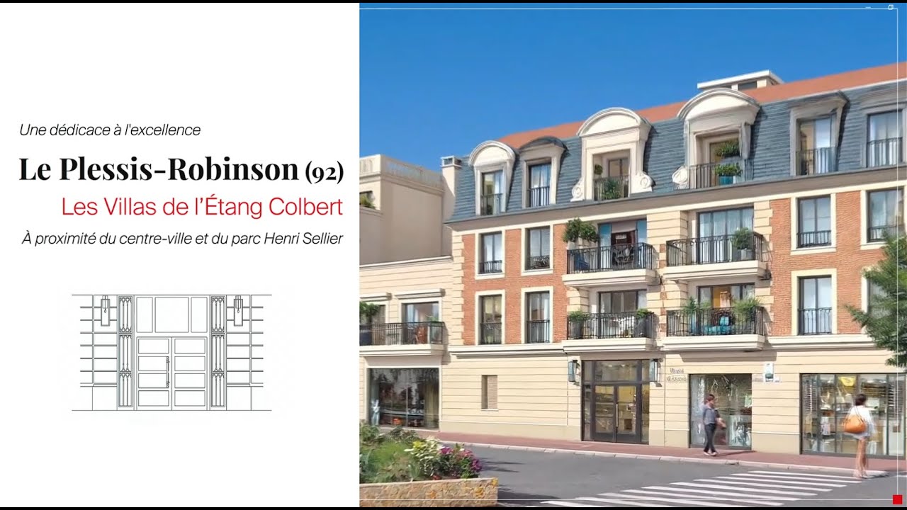 Résidence Les Villas de l'Etang Colbert au Plessis-Robinson (92) - Franco Suisse