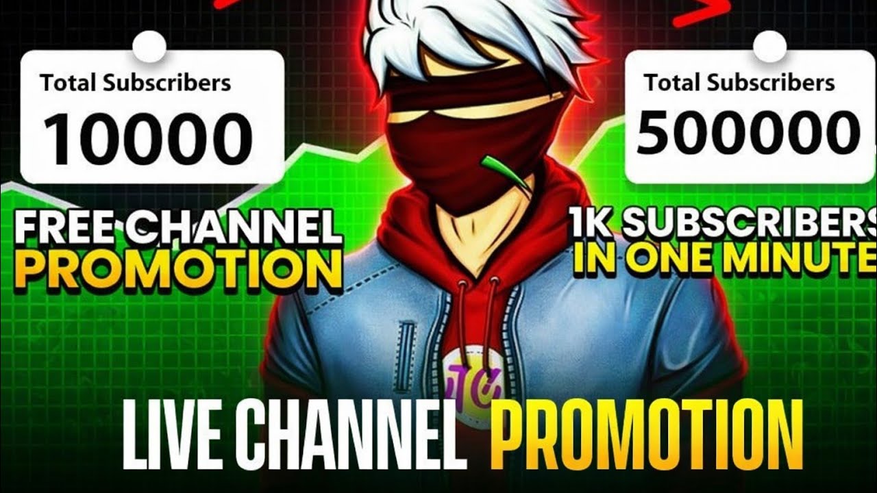 || I GET A 1000 SUBSCRIBE ||LIVE CHANNEL PROMOTION 🔴