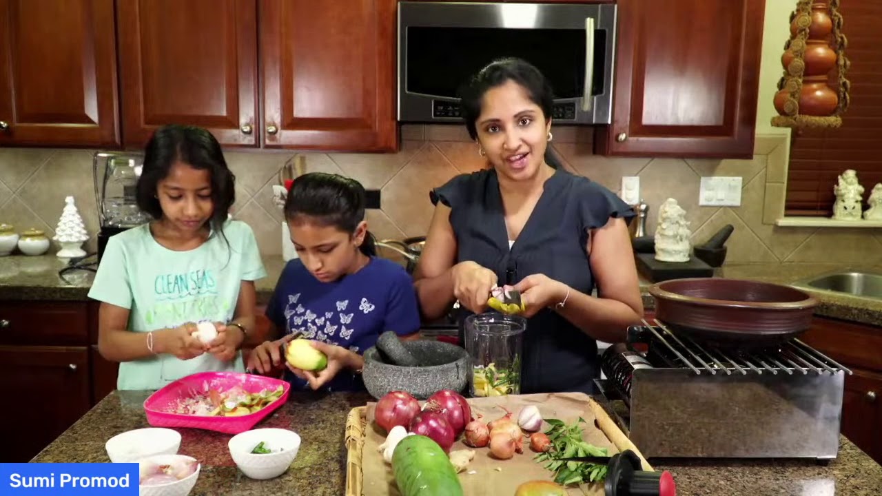 Curry TV LIVE cooking with Sumi Promod