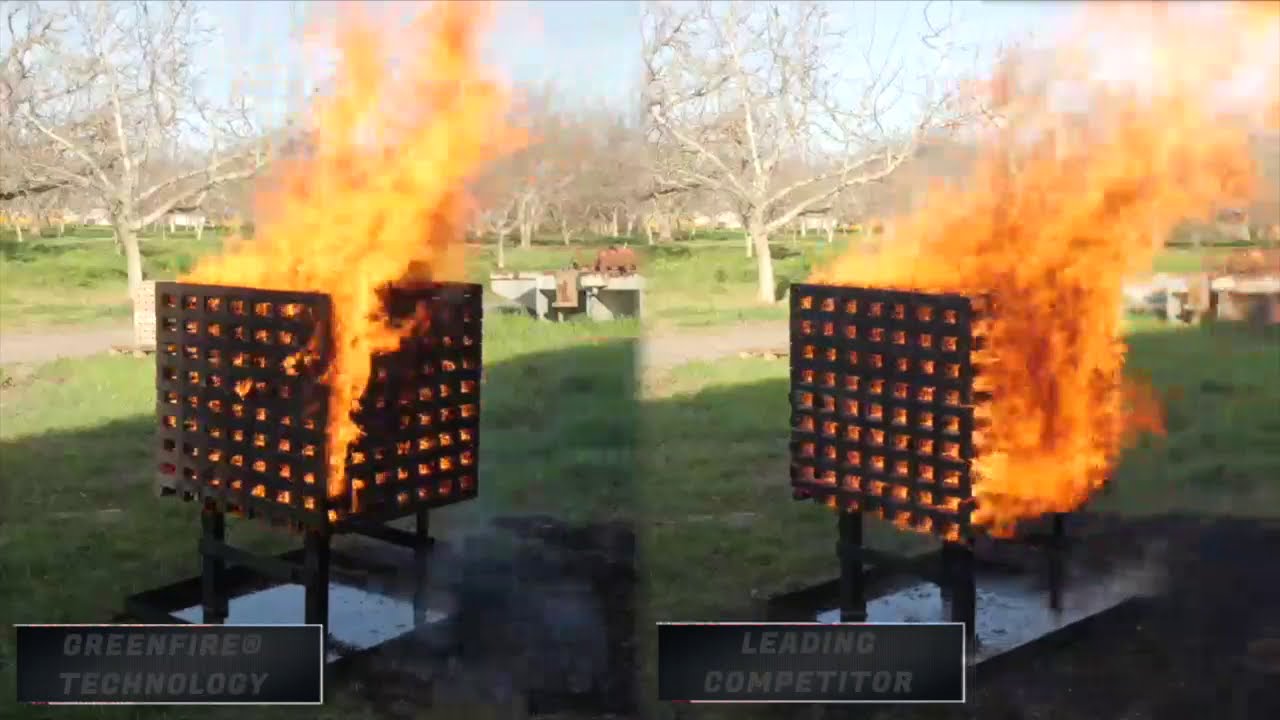 GreenFire® Standard Crib Fire Test
