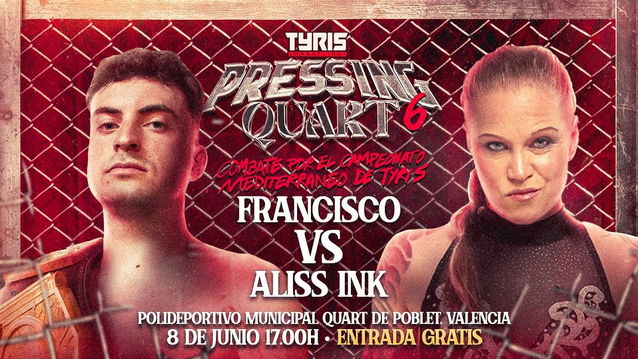 [FULL MATCH] Francisco VS Aliss Ink | Tyris Wrestling #PressingQuart6