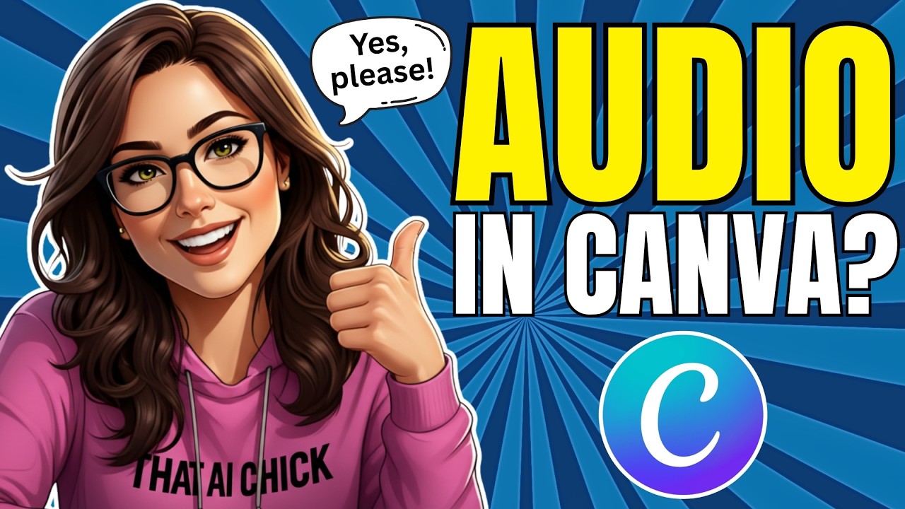 Generate AI Voices & Record Voiceovers Directly in Canva!