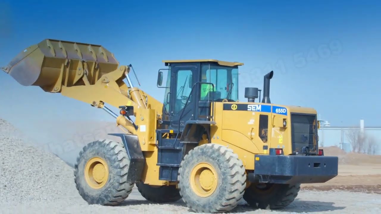 High-Performance SEM655D Wheel Loader &ndash; 5.0T Payload Capacity, Built for Efficiency & Durability！