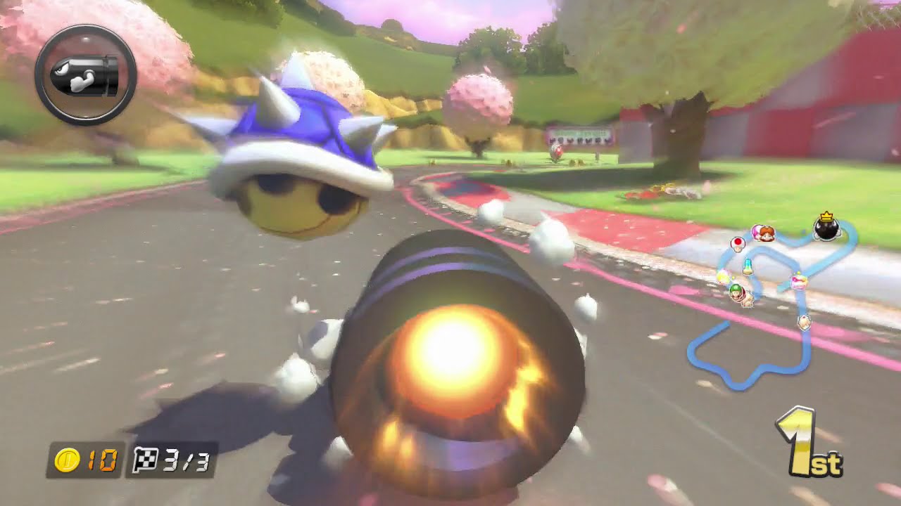 Bullet Bill VS Blue Shell MK8