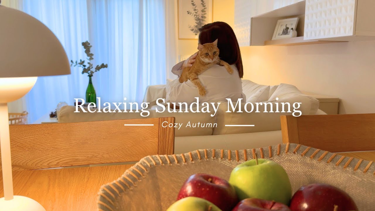 Cozy Sunday Morning | Finding Joy in Simple Living 🍂