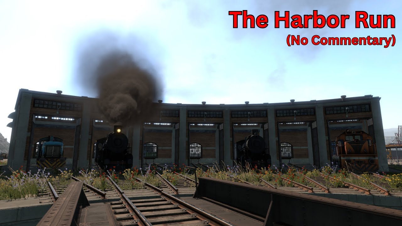 Harbor Run in Derail Valley (No Commentary)