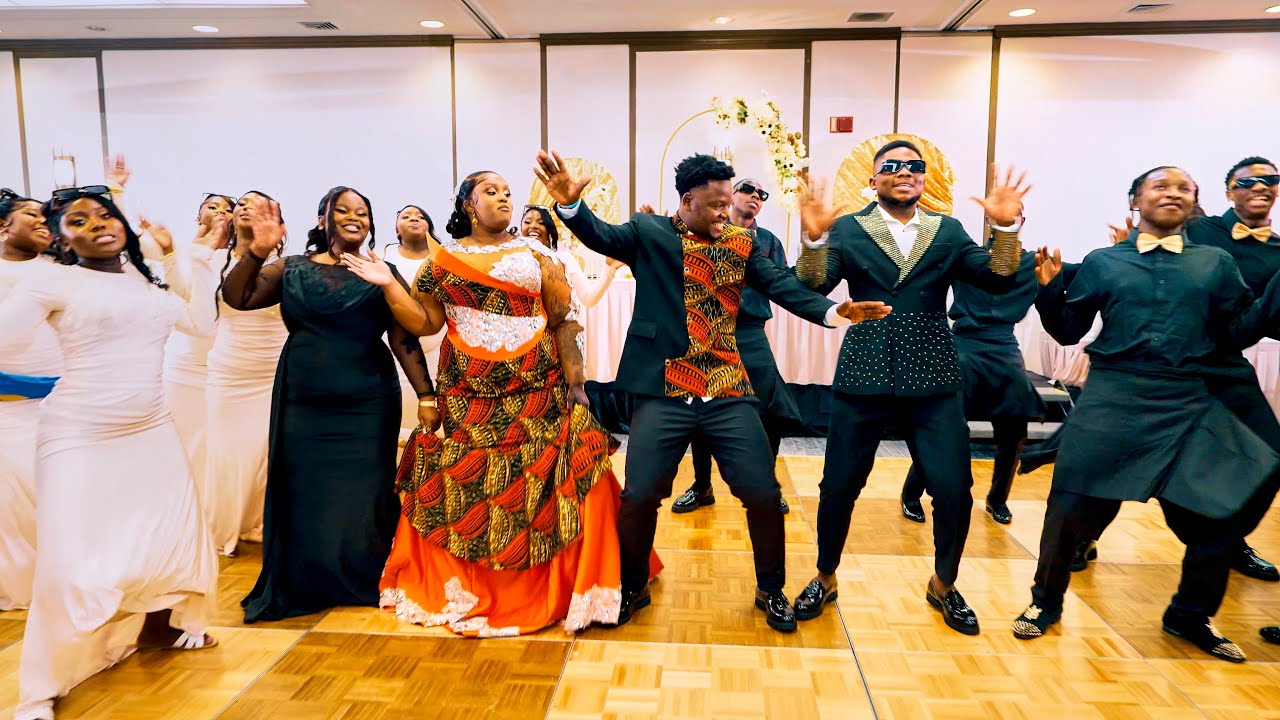 Epic Congolese Wedding Entrance Dance | Emma & Khadija &ndash; Burlington, VT