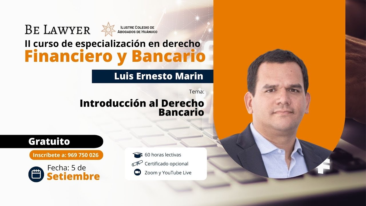 1. Introducción al Derecho Bancario | Be Lawyer