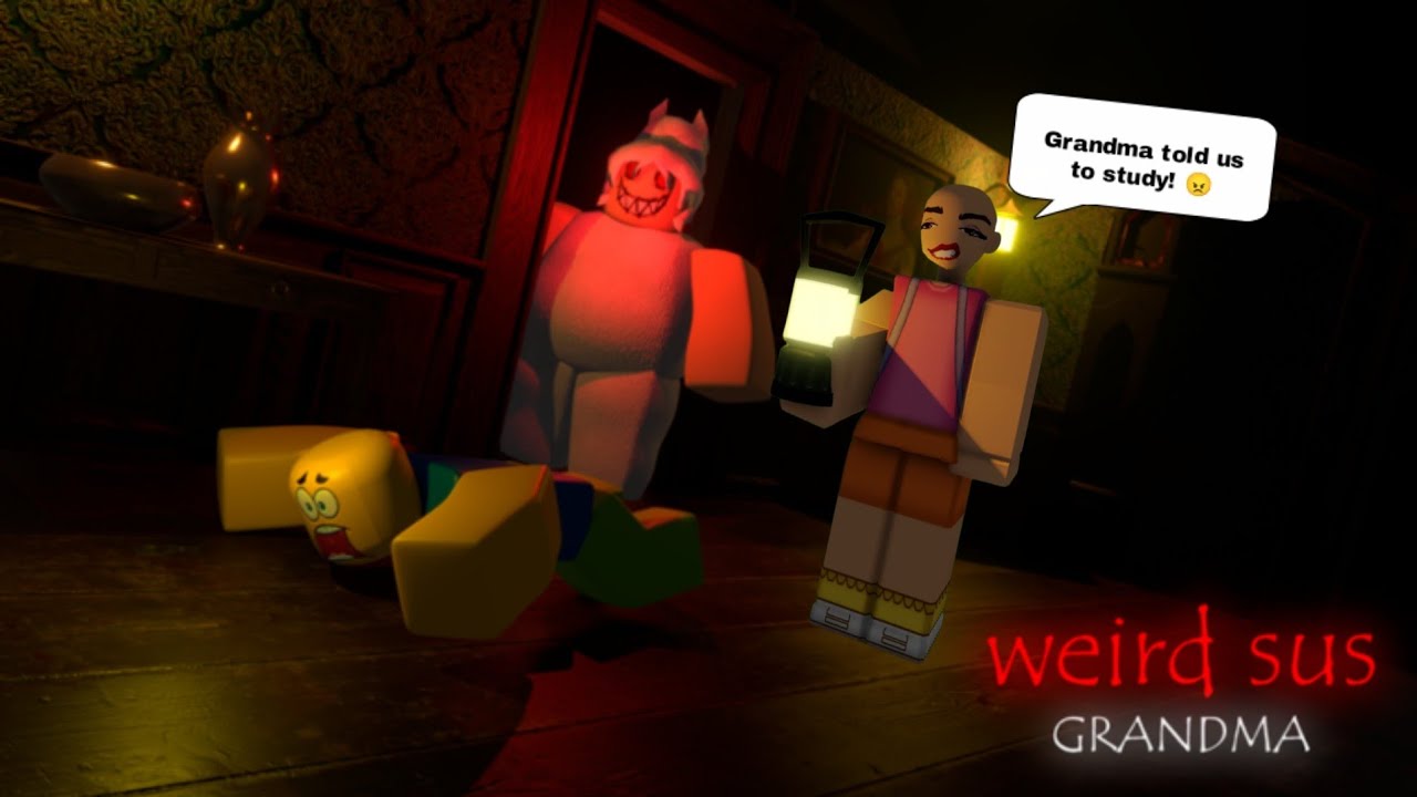 ROBLOX WEIRD SUS GRANDMA 😨
