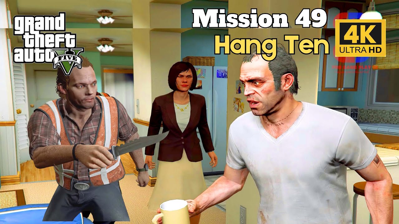 Trevor Goes Crazy! GTA 5 Hang Ten Mission Walkthrough | GTAV Story Mode