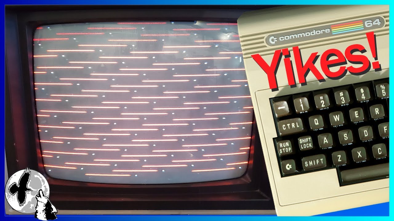 Неисправный Commodore 64 — как восстановить C64