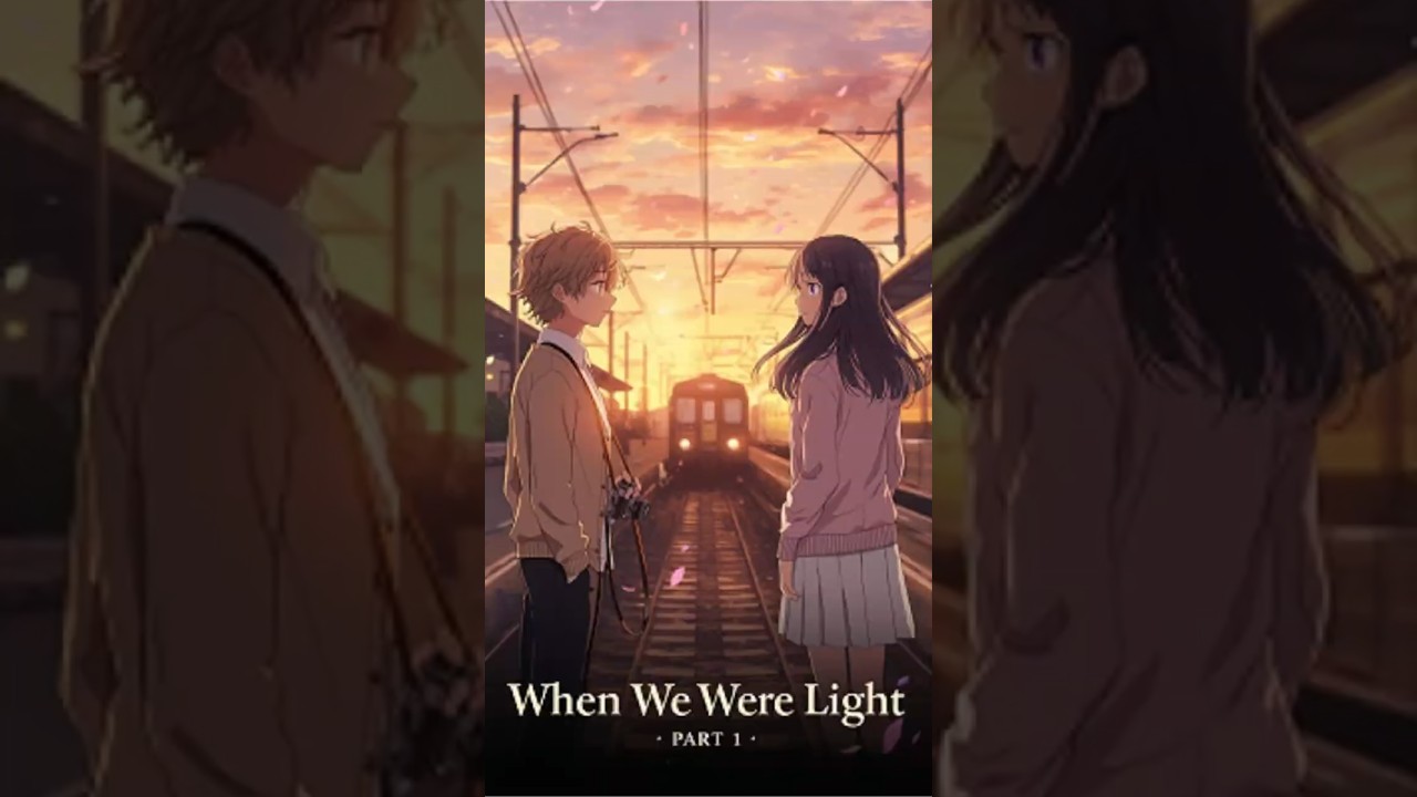 She Was Just a Memory… Until the Train Stopped  #anime #animeedit #originalanime #weeb #manga