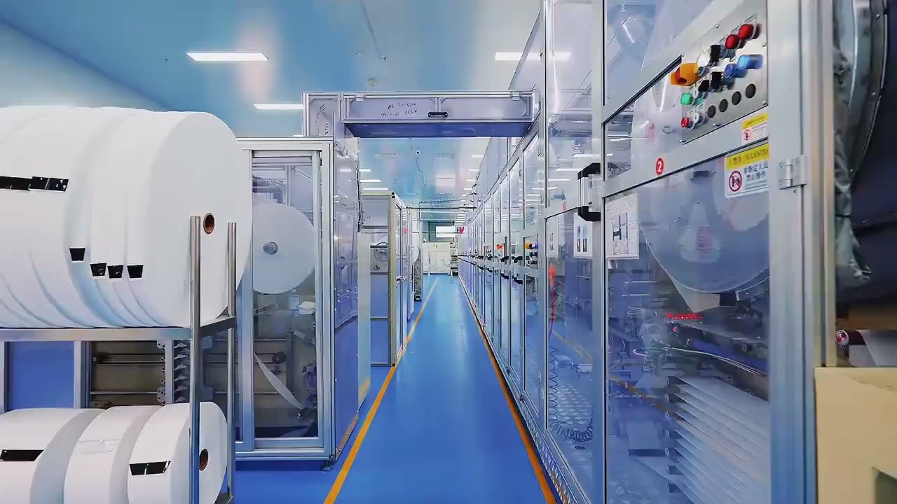 一条价值1.2亿的透明工厂流水线建造视频每一处搭建细节都透露着用心每一道品控环节都藏着较真如今，这份带着温度与责任的“国货答卷”不仅走进了千万女生的日常，更被递到了国际舞台 #黄子韬自曝卫生巾工厂现状