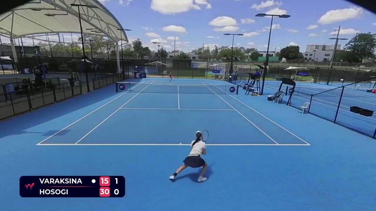 Arina Varaksina LL vs JPN Sakura Hosogi R32 W50 Brisbane 10 November 2025 Australia