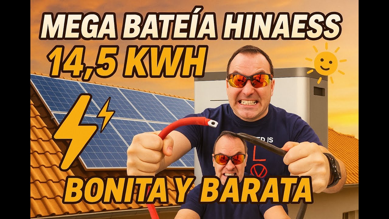 Mega Bateria 14,3 Kwh bonita y barata