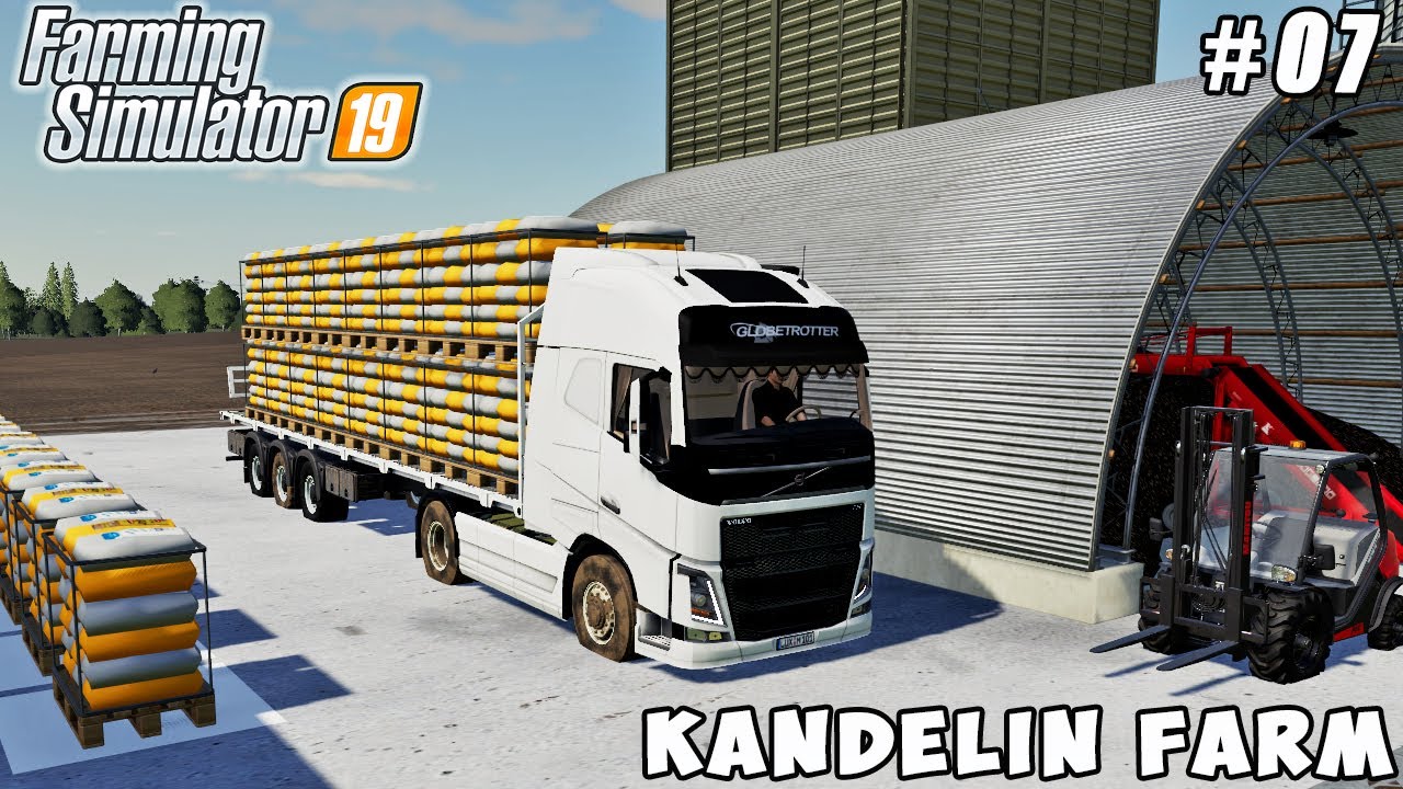 Production and selling sugar | Kandelin Farm | Farming simulator 19 | Timelapse #07