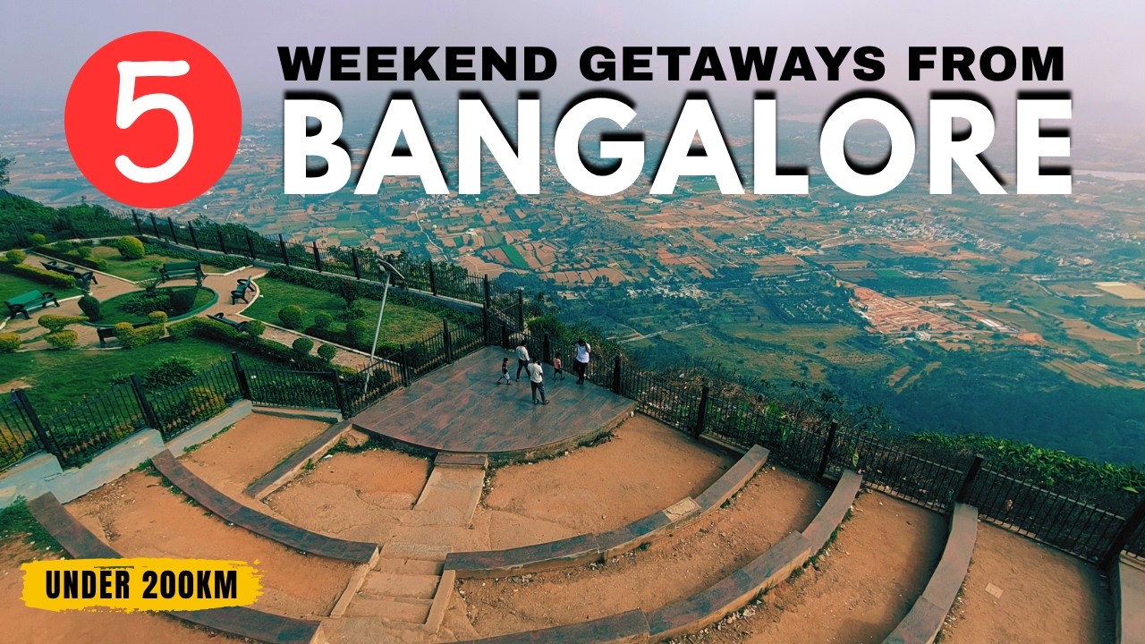 Top 5 Places To Visit Near Bangalore 2026 | One Day Trip From Bangalore | Weekend Trips