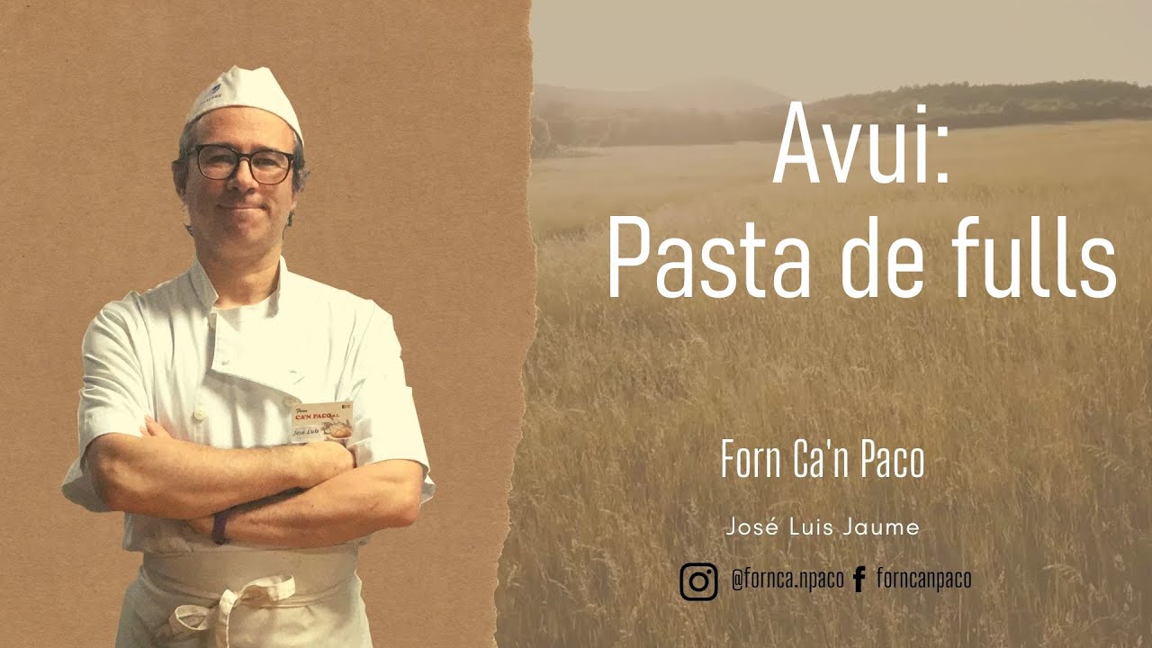Pasta de fulls! Més una recepta per sopar avui vespre.