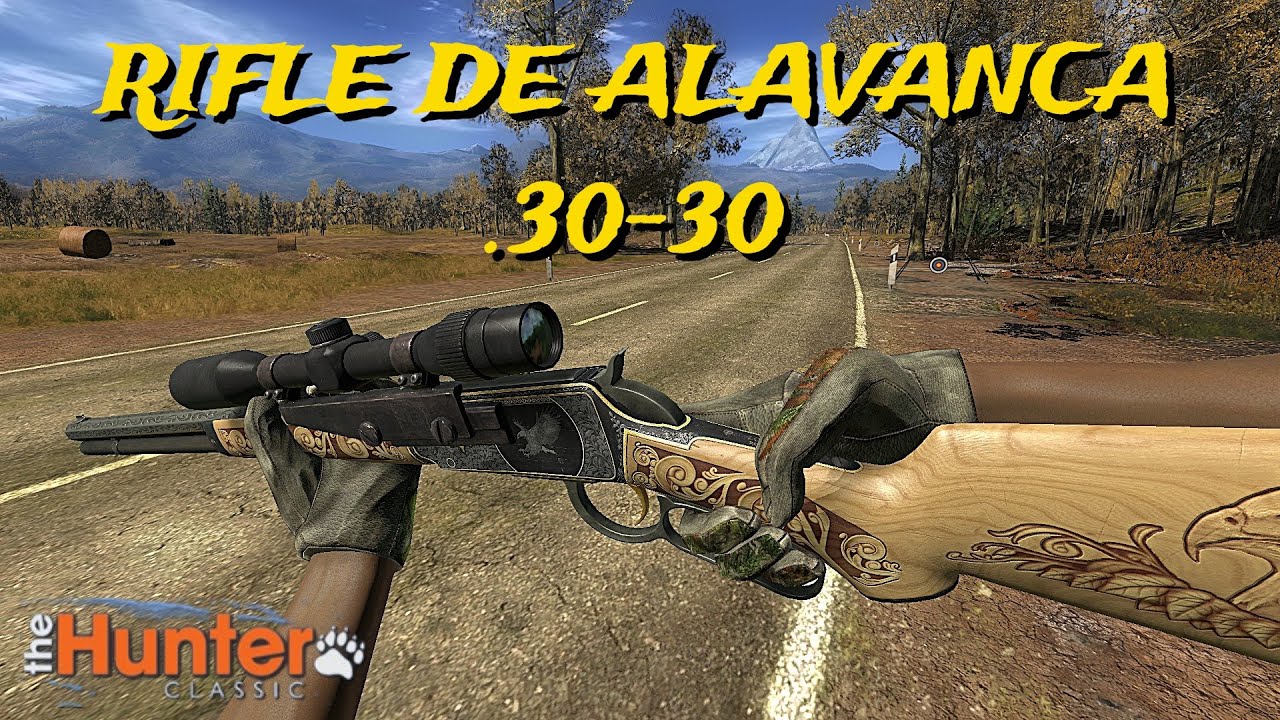 The hunter classic, rifle de alavanca .30-30, precisão e compensação