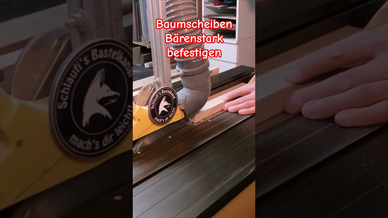 Baumscheiben zum abrichten optimal befestigen, so geht's