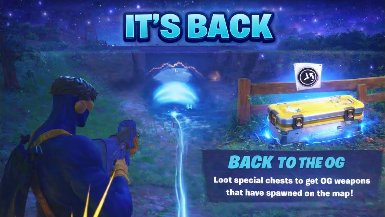 Back To The OG Rift Anomaly Is Back In Chapter 7 Fortnite 