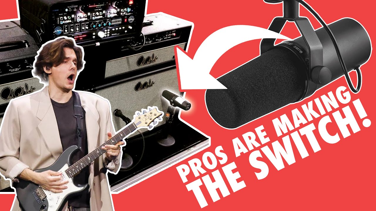 Why are Pros Using a Podcast Mic on Guitar?