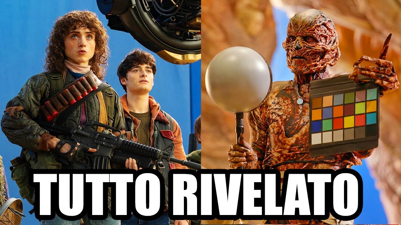 DIETRO LE QUINTE del FINALE di STRANGER THINGS 5