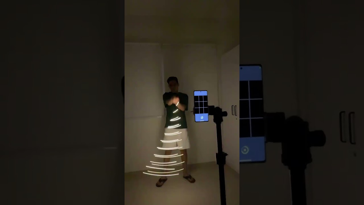 Light painting tutorial on motorola edge 30 ultra