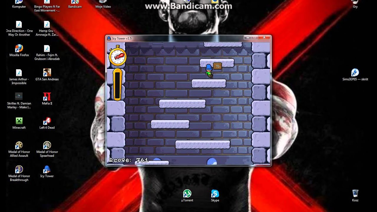 Zagrajmy w Icy Tower odc 3  Całkiem nieżle