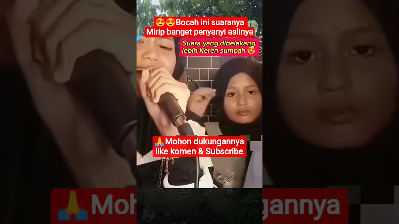 Bocil ini mirip banget penyanyi aslinya #music #musik